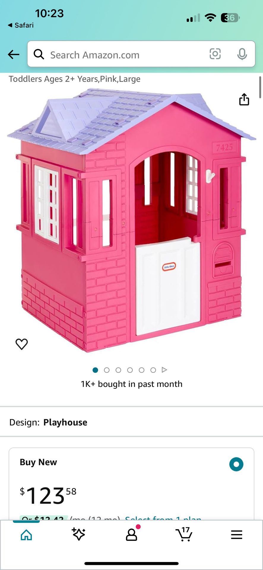 Like new Toddler PlayHouse