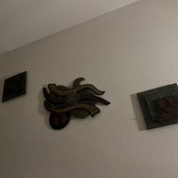 3 PIECE WALL ART SET DECOR