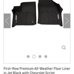 2021 Chevy Traverse Weather Mats 