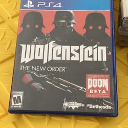 Ps4 Wolfenstein Game