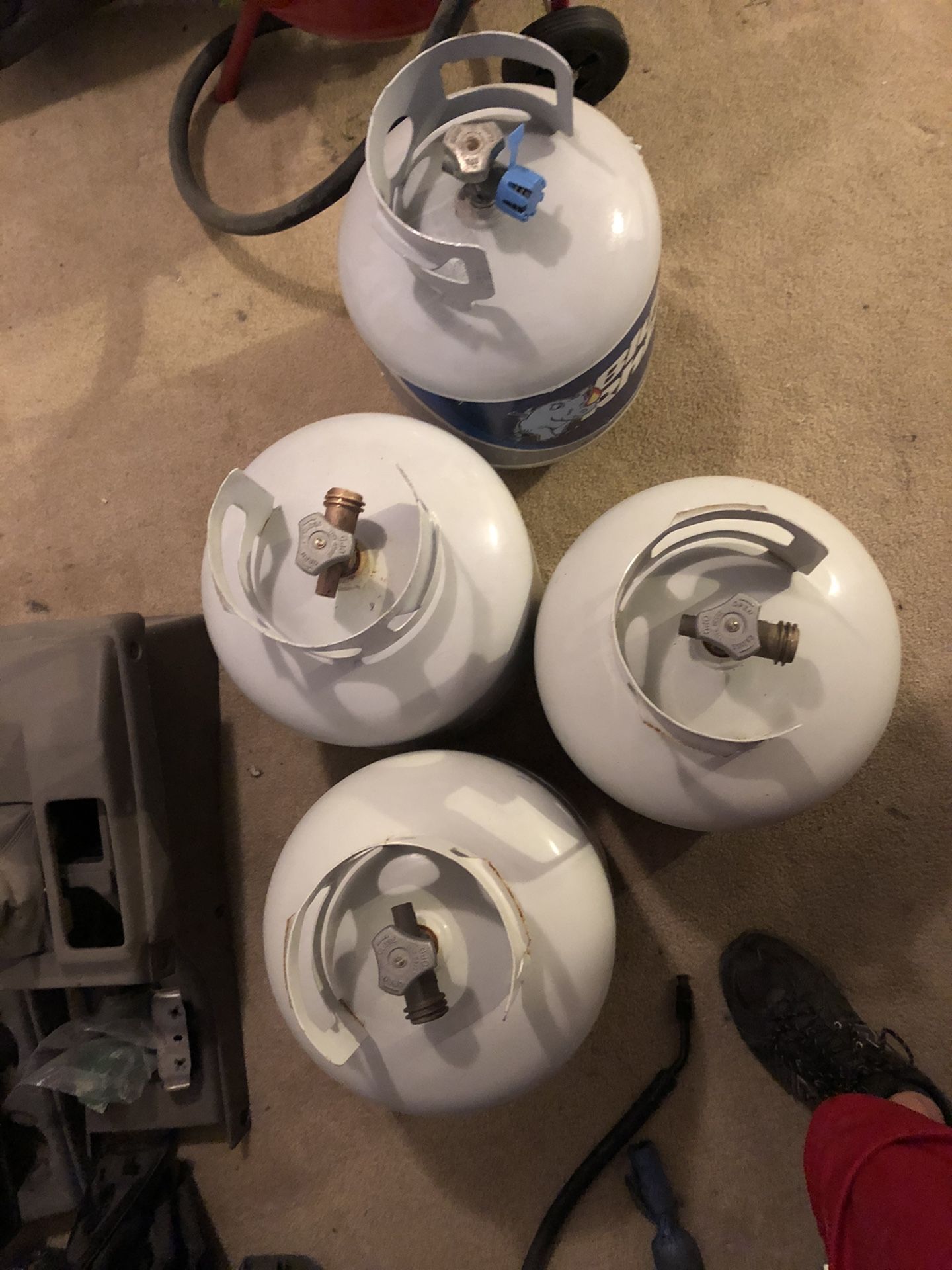 Propane tanks $20 each