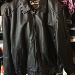 New Men’s XL Columbia Leather Jacket
