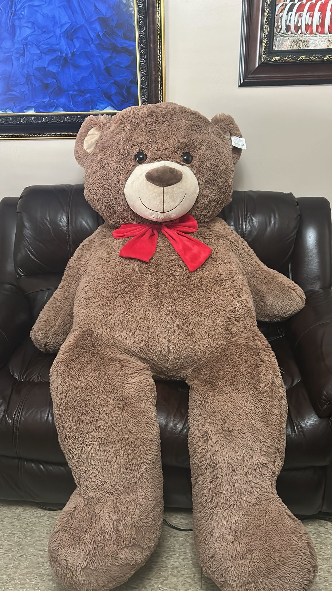 ✨ Giant 5–6 Ft Teddy Bear – Brand New – Perfect Gift! ✨