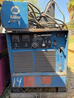 Lincoln Electric DC-600 * Miller Dimension 400