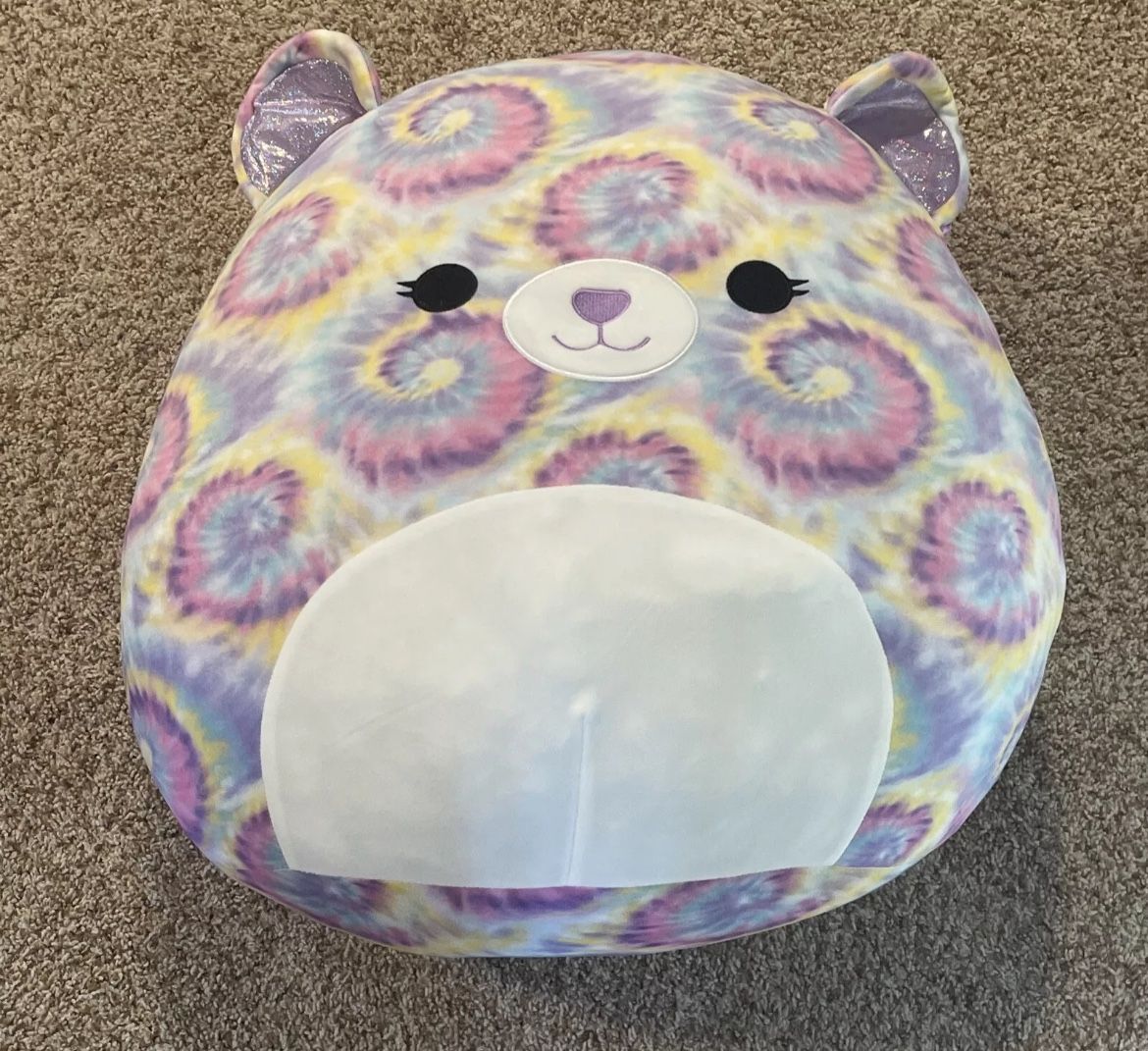 Squishmallows 20" Jonessa the Bear Tie-Dyed Stuffed Animal