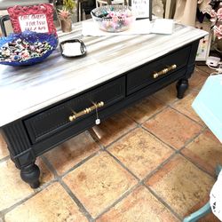 Navy Coffee Table