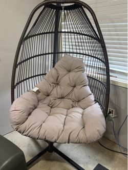 Outdoor near chair swing