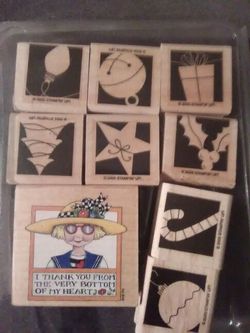 Holiday stamping set