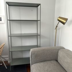 Custom Sage room & board Steel Bookshelf 