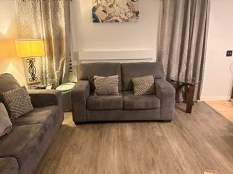 Sofa and loveseat