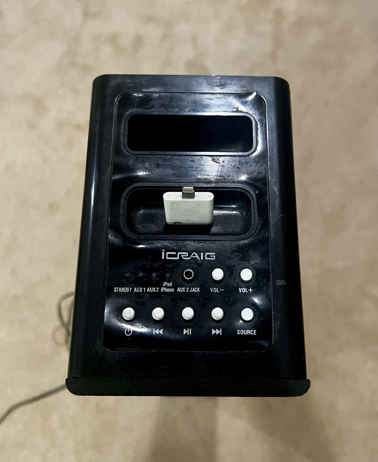 iCraig Tower Stereo System Speaker