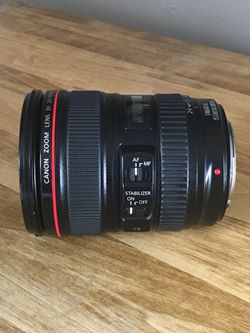 Canon EF 24-105 f4 L IS USM Lens - Mint! for Sale in Southwest