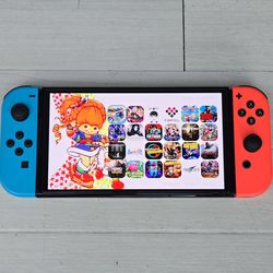 Nintendo Switch OLED 512GB (100 Top Games Pre-Installed)