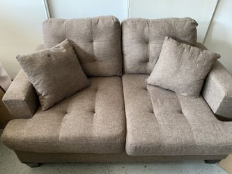 Modern Brown Sofa Set