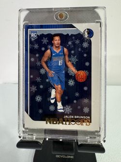 2018-19 Panini NBA Hoops Jalen Brunson Rookie Card #243 Dallas Mavericks