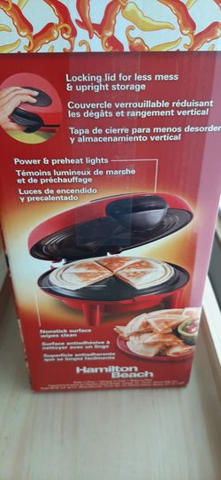 Hamilton Beach Quesadilla Maker-New