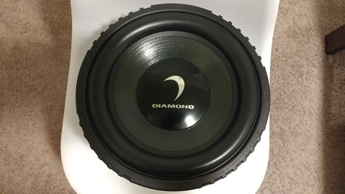 Diamond Audio TDX/D9/HPX 12" Subwoofer (Rare, Audiophile, Made In USA)