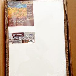 NEW! Stretched canvas professional smooth premium surface