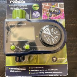 Ray Padula Programmable Electric Sprinkler Timer 