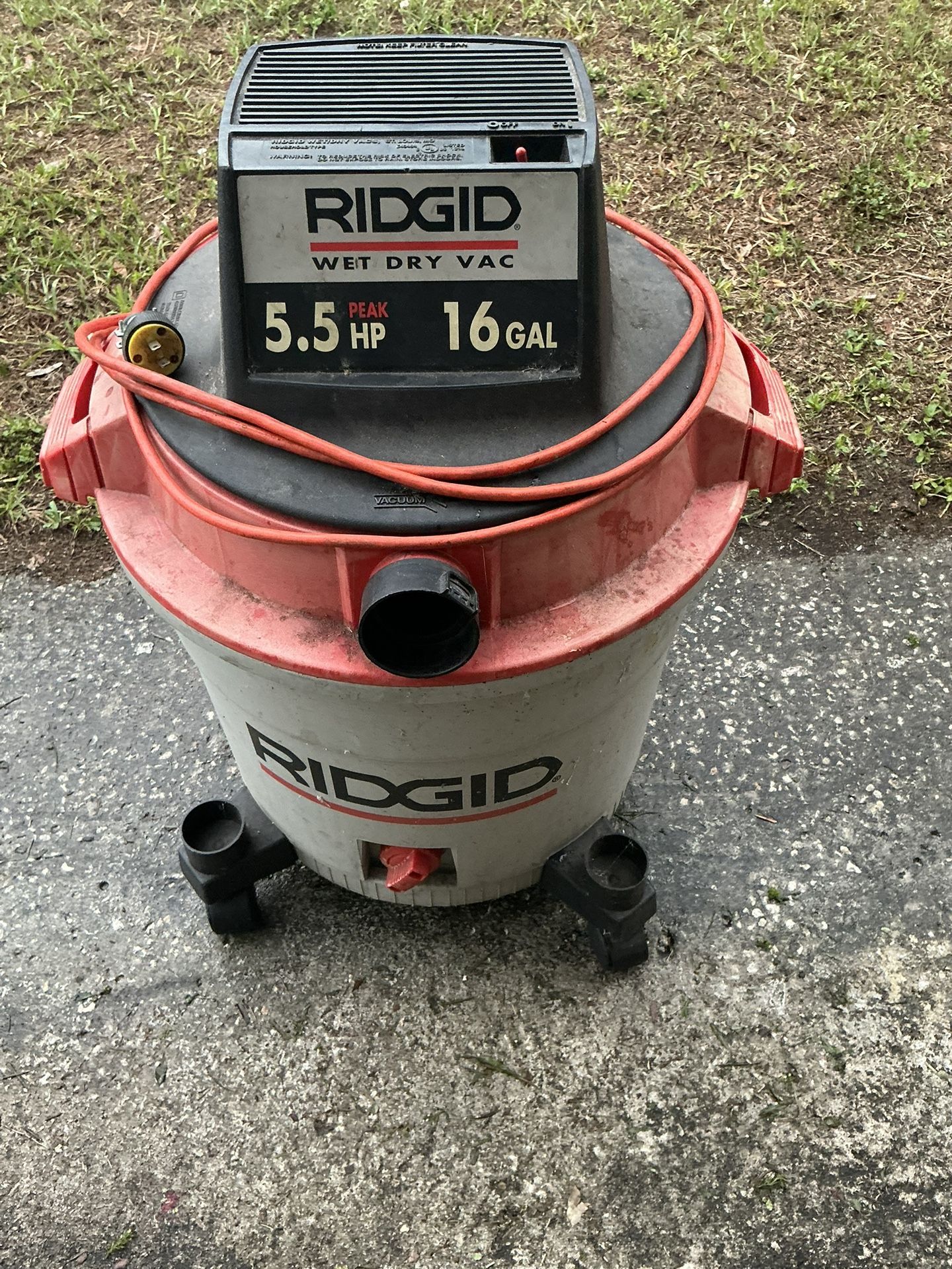 Rigid Shop Vac