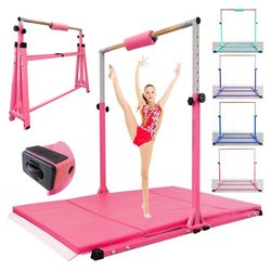 Gymnastic Bar for Kids Ages 3-20,5FT/6FT 