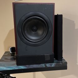 Single -KEF Model 101/2 Reference Series Bookshelf  Speaker -Black