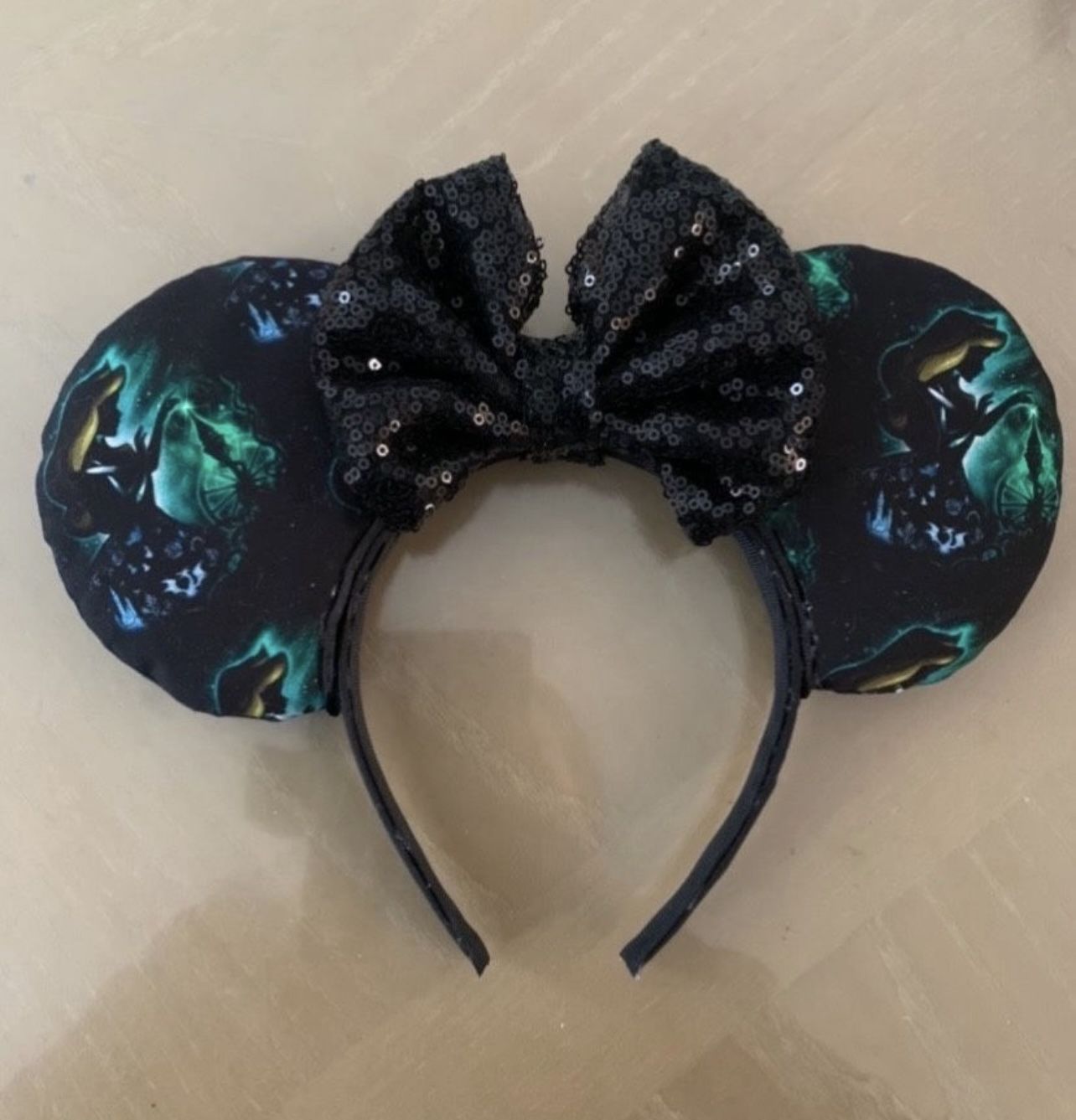 Princess Aurora Minnie Ears Headband Handmade