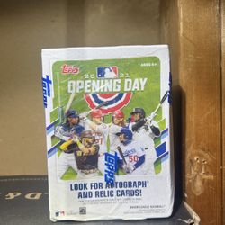 Unopened Box Of Baseball Cards
