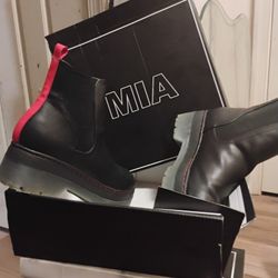 Black boots