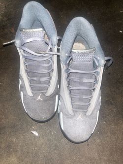 Grey Jordan 14s