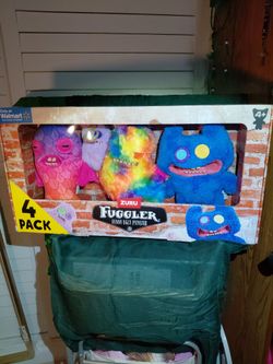 ZURU Fuggler Chaos Crew Sasquoosh Walmart exclusive 4 pk Funny Ugly Monster