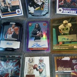 NHL, NBA, NFL Cards