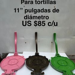 Prensas Para Tortillas Grandes, De Colores