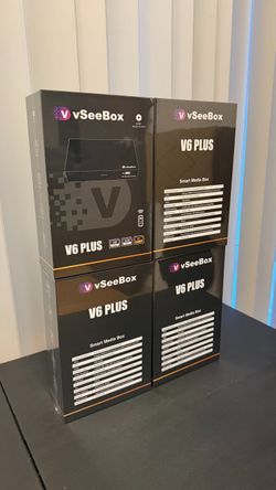VSeeBox V6 Plus Sports Movies TV Shows Live TV Streaming Device