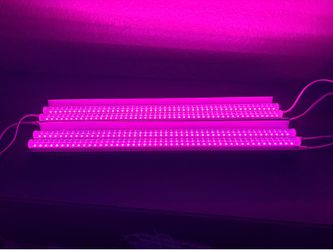 LED Plant grow lights - 2 sets of 2 (4 fixtures total)