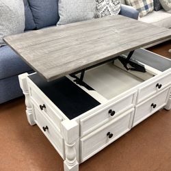 New Lift Top Coffee Table  — IN STOCK NOW