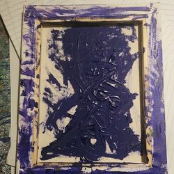 Abstract Textured Mixed Media Artwork