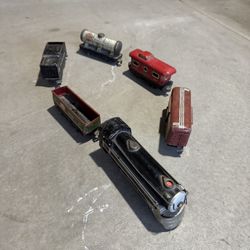Antique Toy Train Set