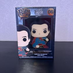 Superman Pop Pin 