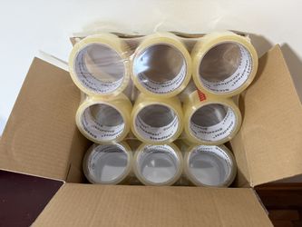 Clear Packaging Tape Box