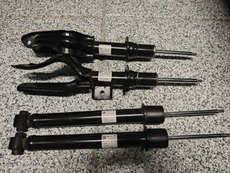tesla model y original suspension shock struct (4)