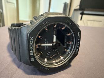 G shock watch rose gold