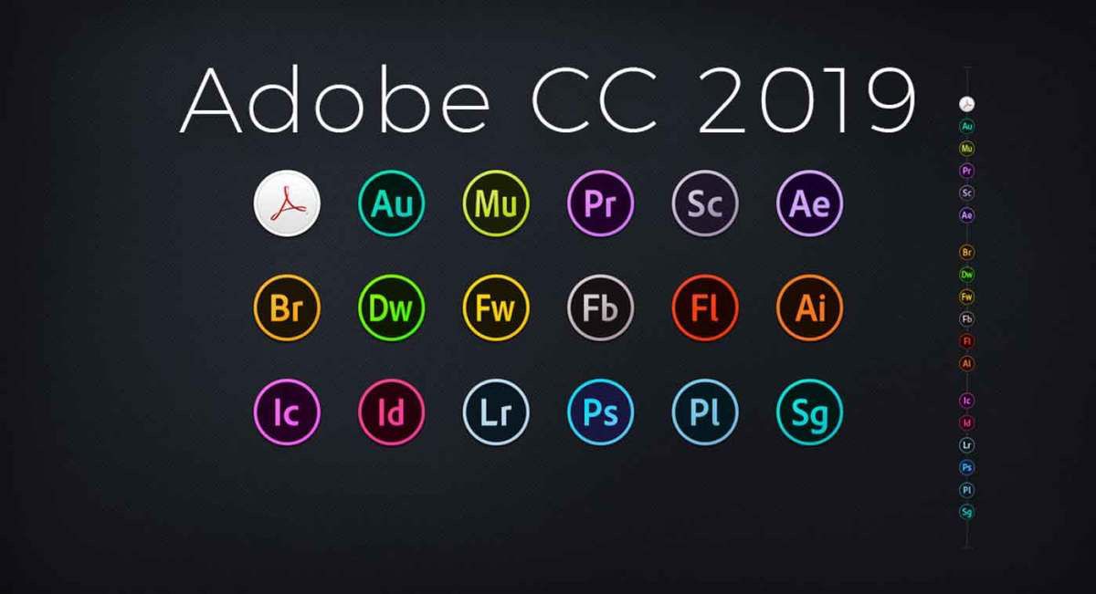 Adobe Creative Cloud 2019 - For Apple Computers