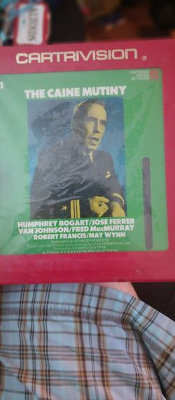 Cartavision vintage movie the caine mutiny