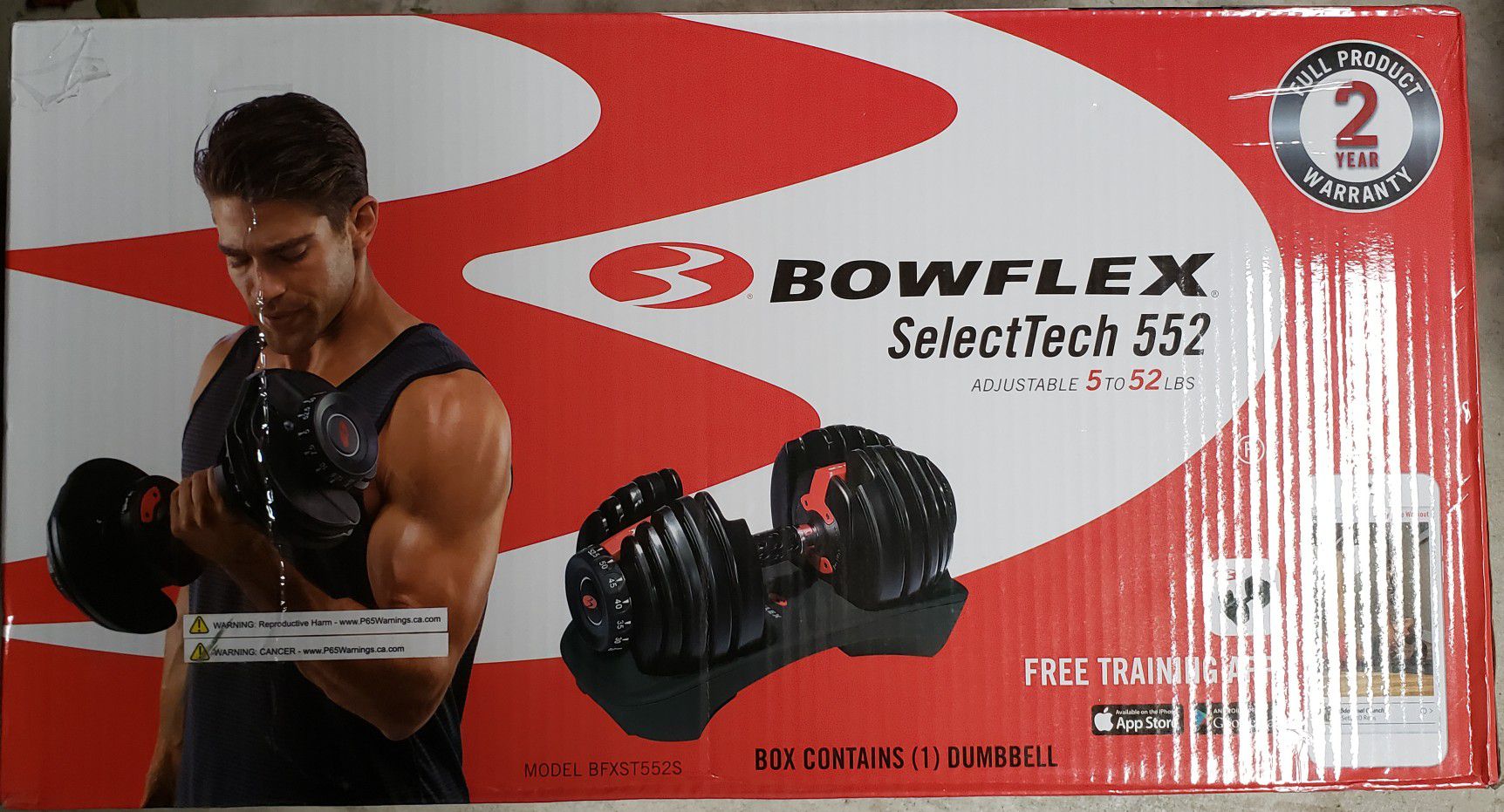 Bowflex Dumbbells X2 New