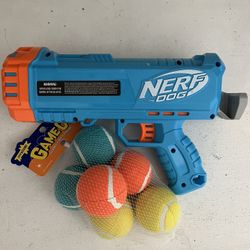 Nerf Dog Toy With New Tennis Balls
