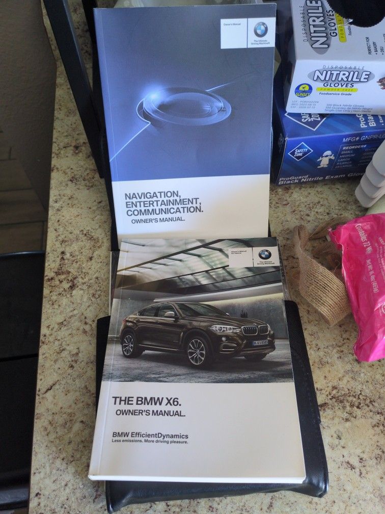 2017 BMW X6 Complete Owners Manual 