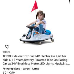 Kids Ride On Go Karts 