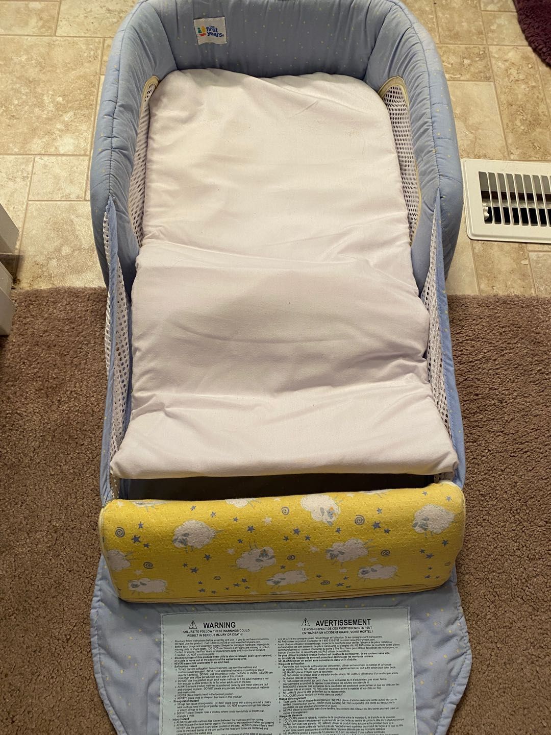 infant baby bed