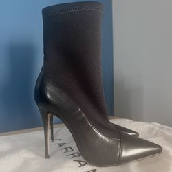 Carrano Women's Stilleto Leather Bootie
